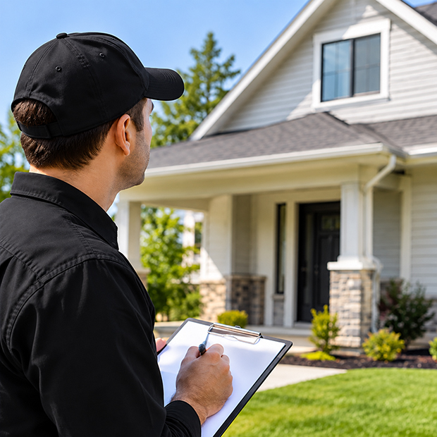 Property assessment outside a home